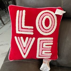 “Love” beautiful and soft pillow